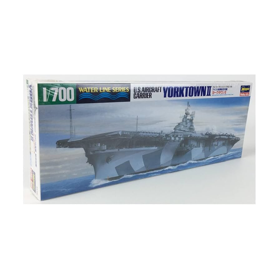 ハセガワ　アメリカ海軍航空母艦　ヨークタウン2　1/700プラモデル完成品 ハセガワ アメリカ海軍航空母艦 ヨークタウン2 1/700プラモデル